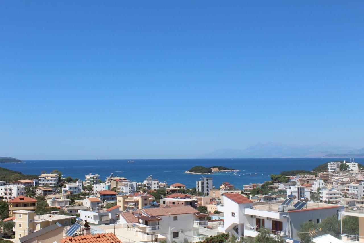 Esmeralda Hotel & Restaurant Ksamil Bagian luar foto