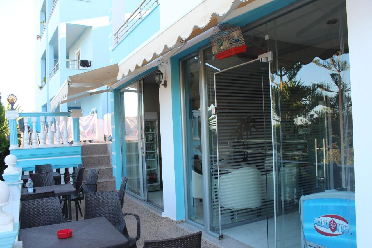 Esmeralda Hotel & Restaurant Ksamil Bagian luar foto