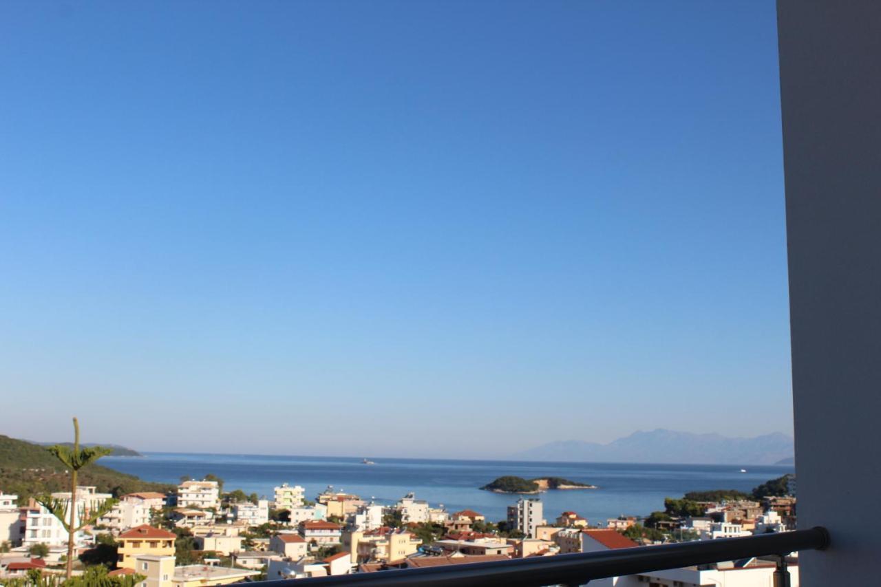 Esmeralda Hotel & Restaurant Ksamil Bagian luar foto